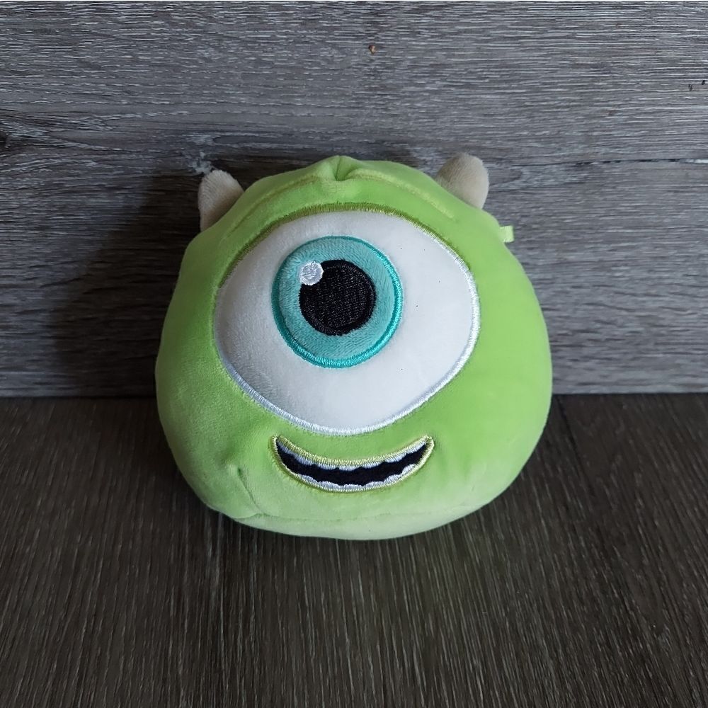 Squishmallows Kellytoy Plush Disney Mike Wazowski Monster Inc 5"